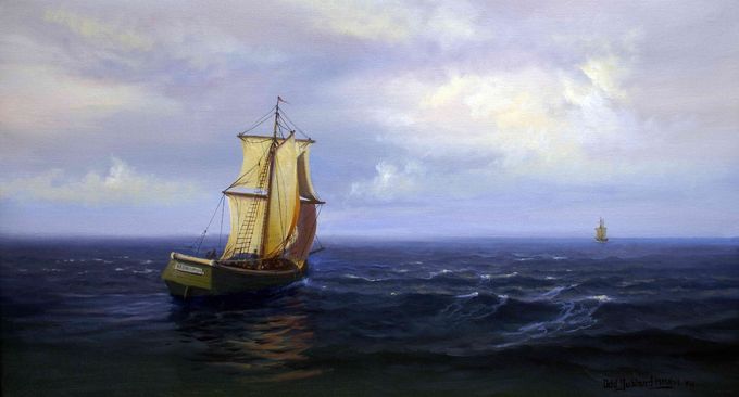 Den 4. juli, i 1825, reiste båten 